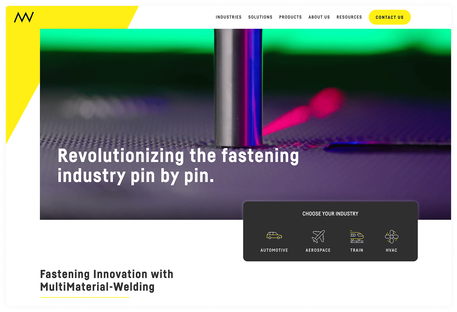 Website Relaunch for MM Welding